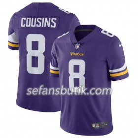 Minnesota Vikings Tröjor Kirk Cousins 8 Nike Lila - Herr